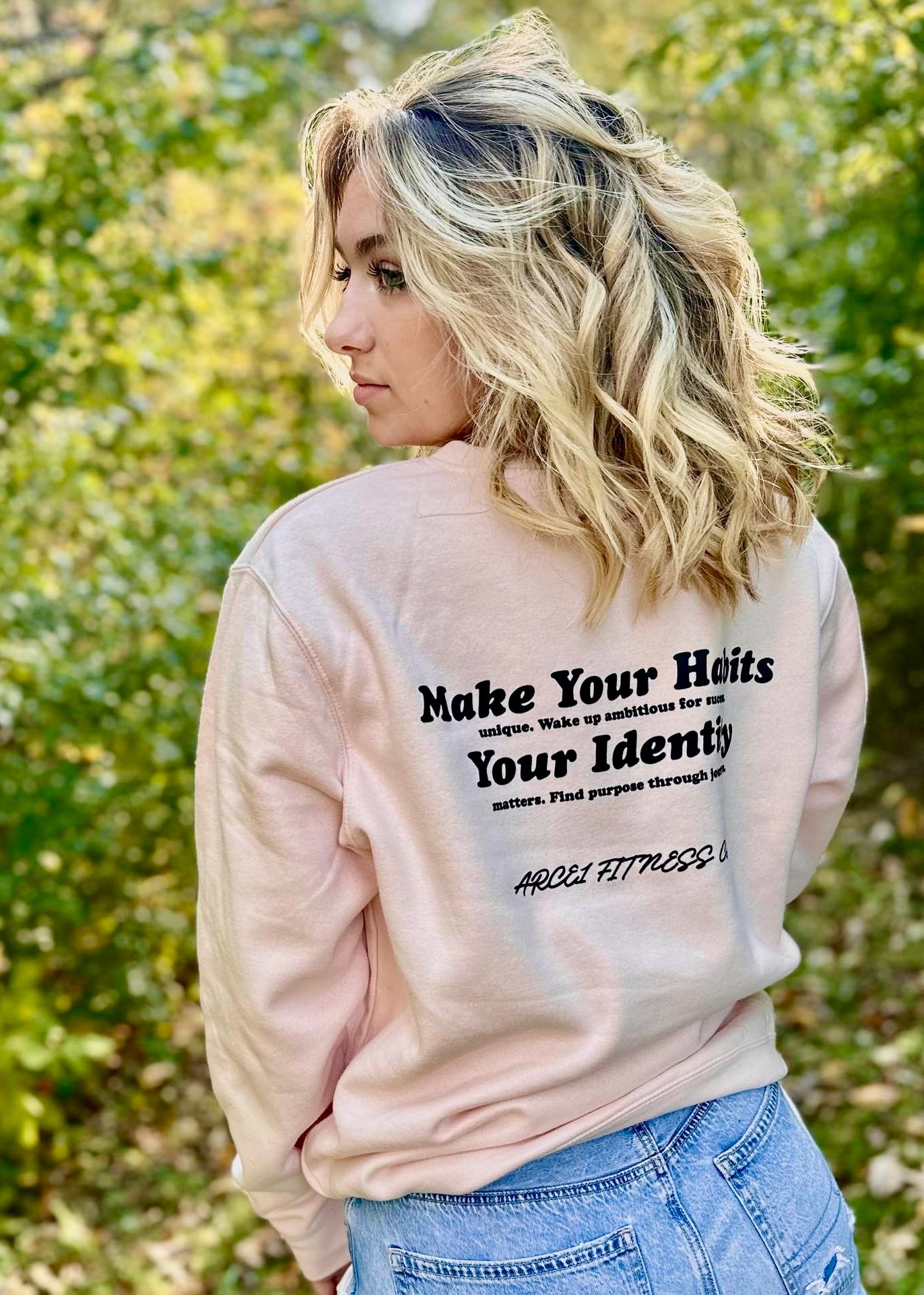 MYHYI Pink Crew Neck