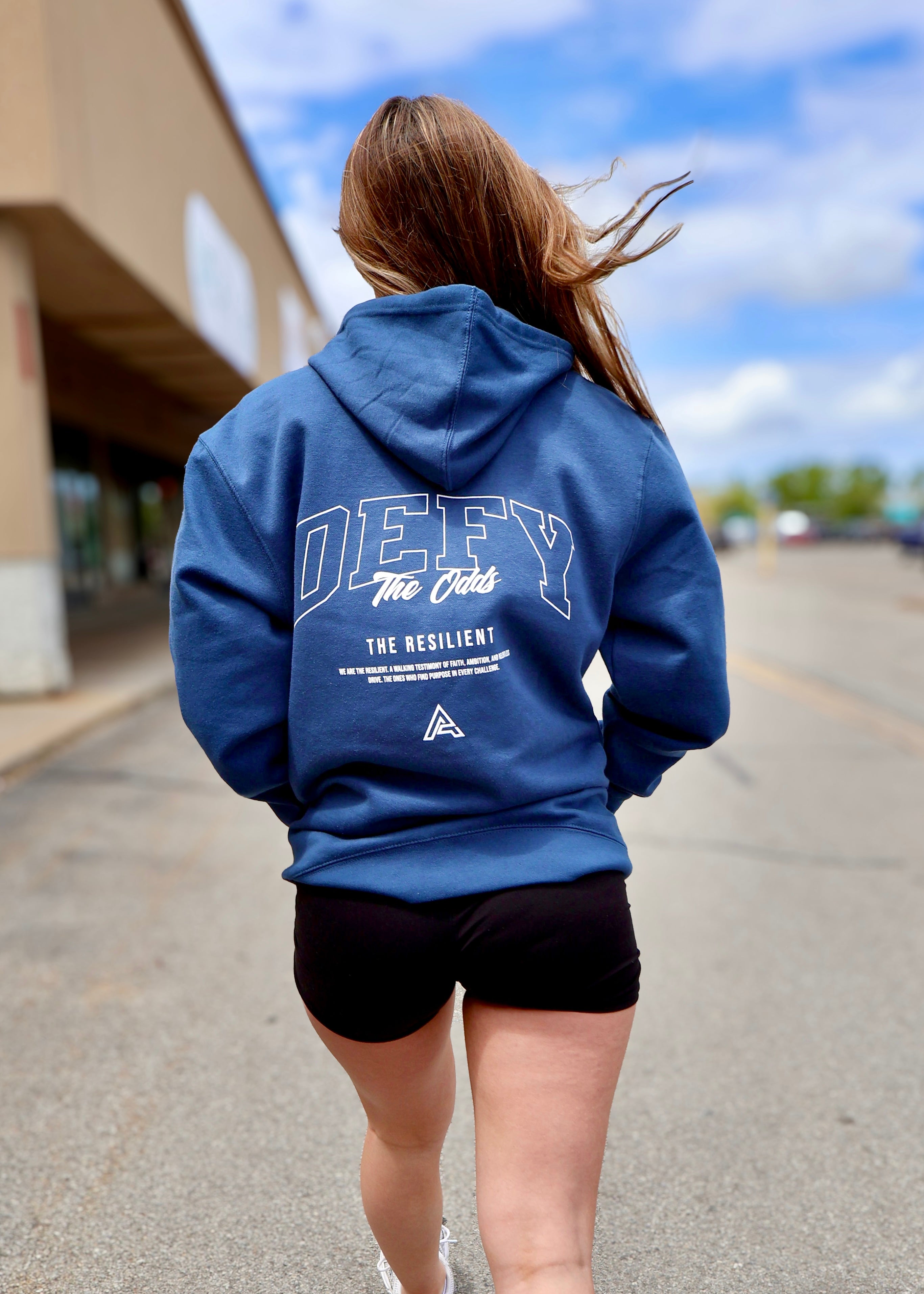 Defy The Odds Premium Hoodie