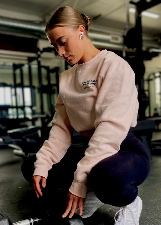 MYHYI Pink Crew Neck
