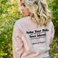 MYHYI Pink Crew Neck