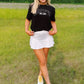 DTO Black Flex Tee